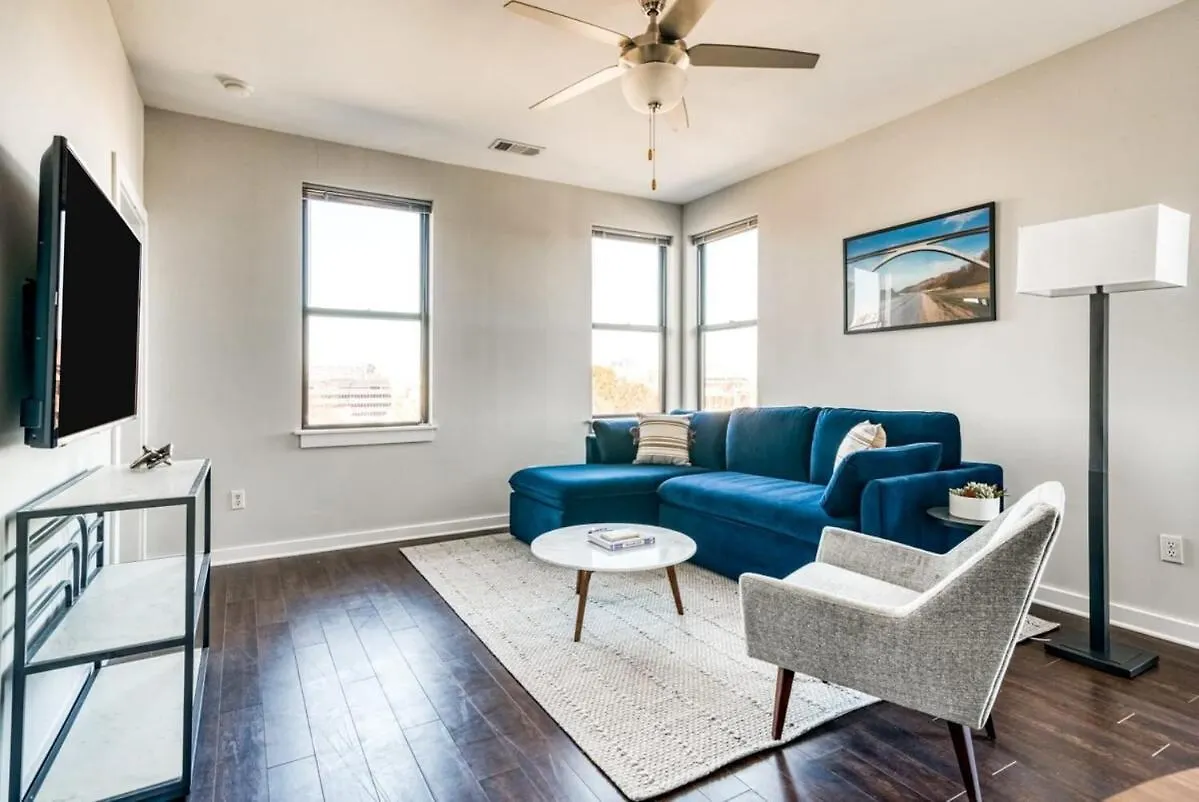 Cozysuites Two Modern Music Row Condos W Parking ناشفيل