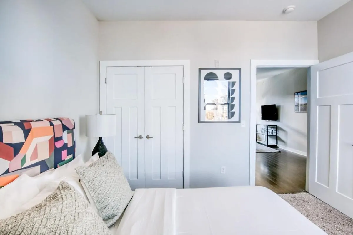شقة Cozysuites Two Modern Music Row Condos W Parking ناشفيل