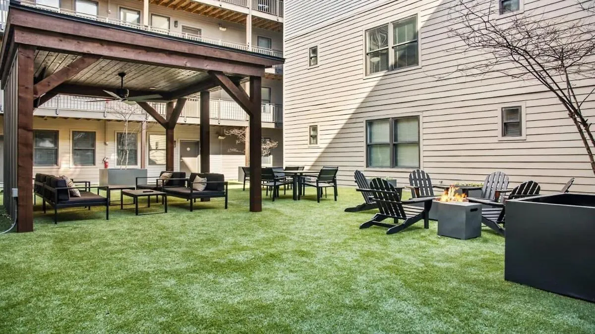 شقة Cozysuites Two Modern Music Row Condos W Parking ناشفيل