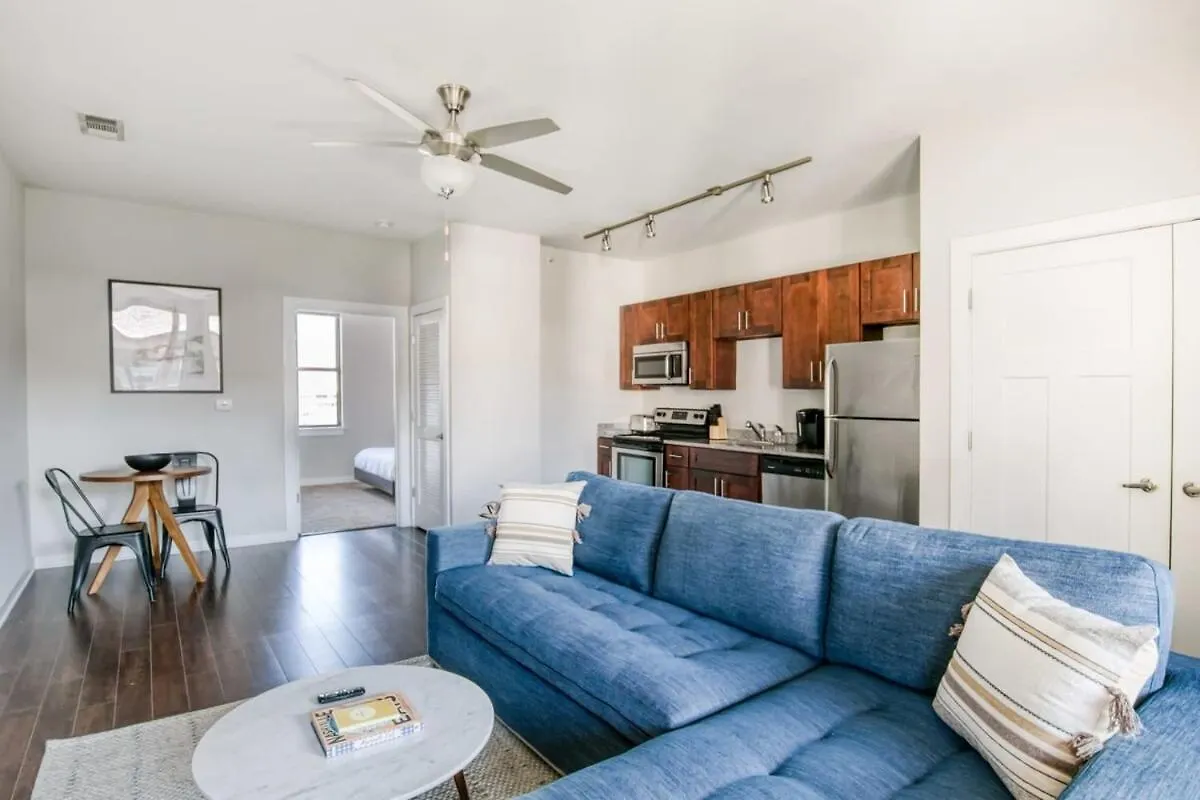 Cozysuites Two Modern Music Row Condos W Parking ناشفيل شقة